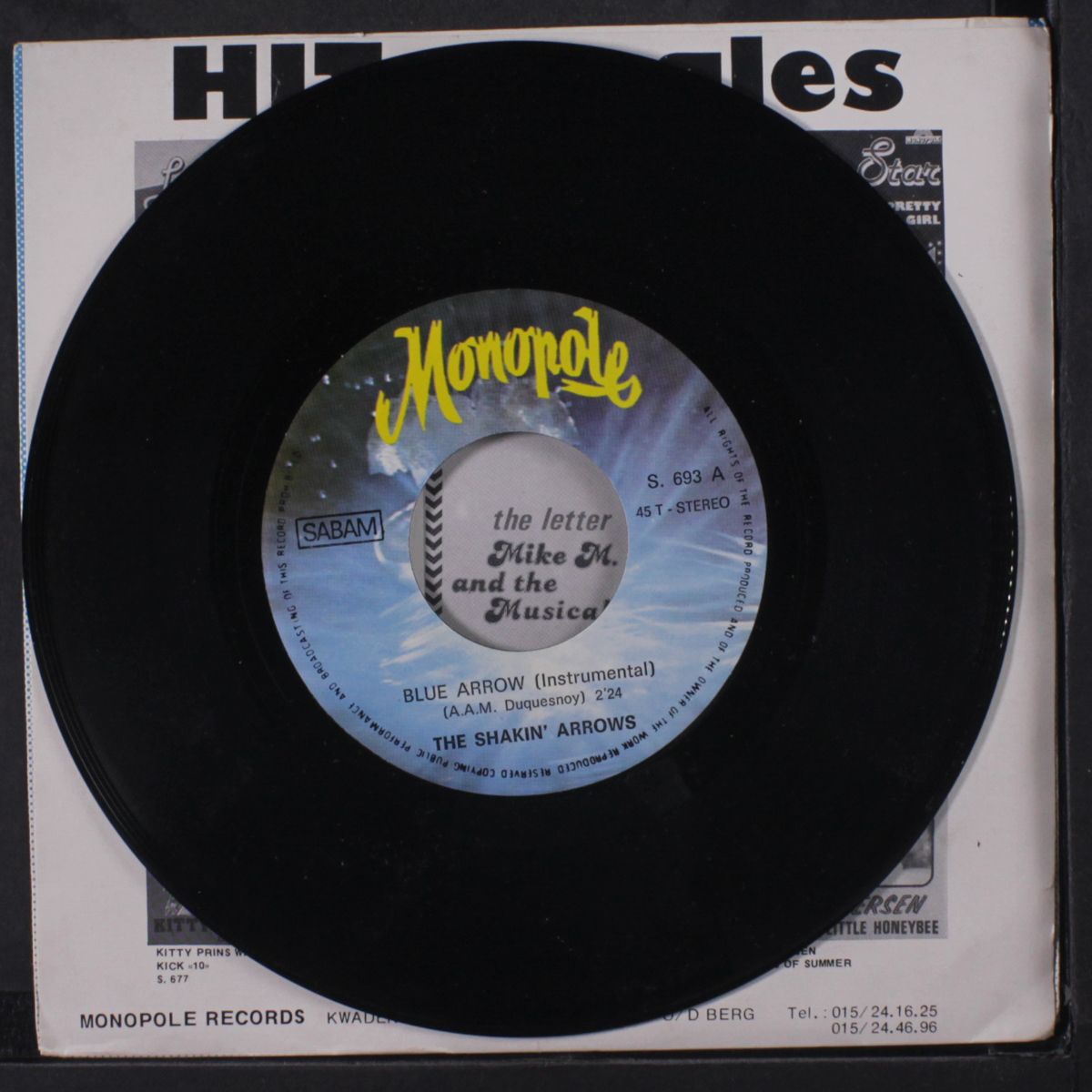 blue arrow / i'm in love again by SHAKIN' ARROWS