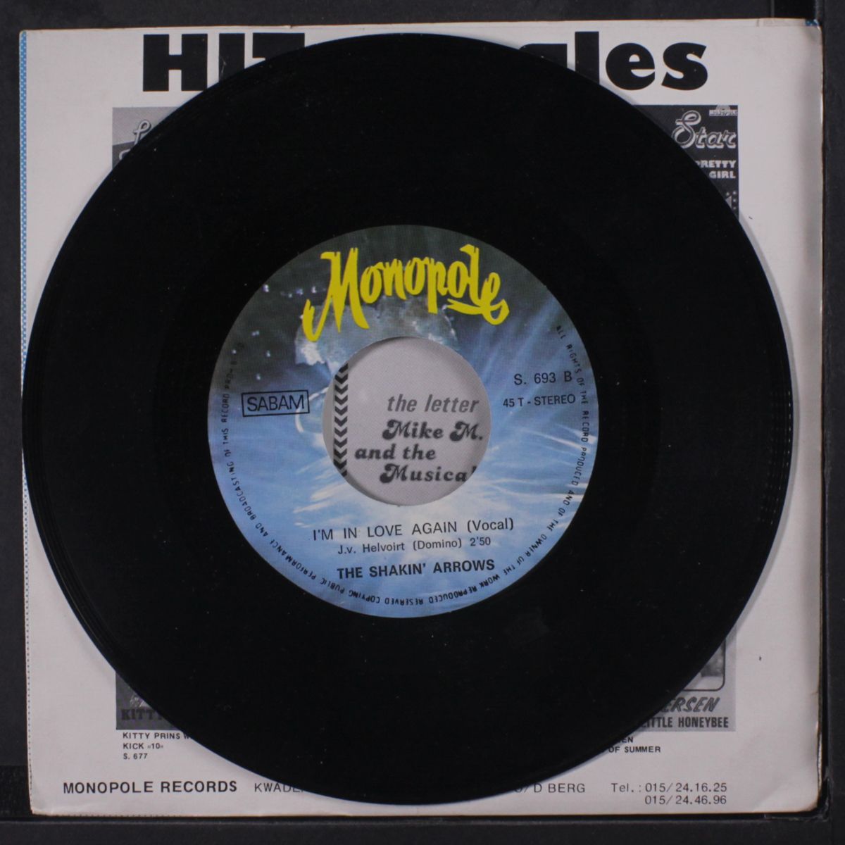 blue arrow / i'm in love again by SHAKIN' ARROWS