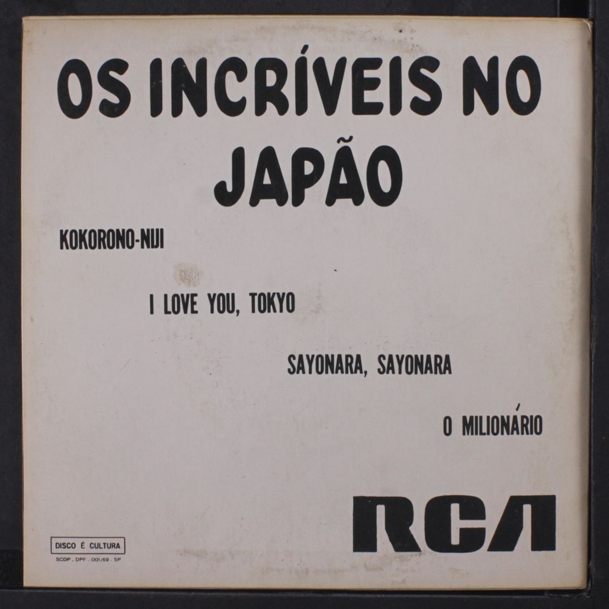 os incriveis no japao ep by OS INCRIVEIS