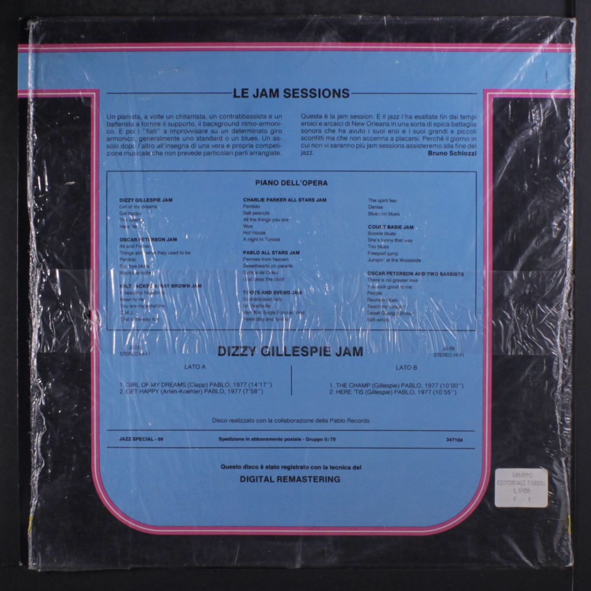 dizzy gillespie jam by DIZZY GILLESPIE