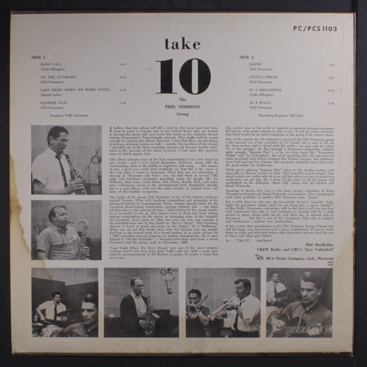 take 10 by PHIL NIMMONS