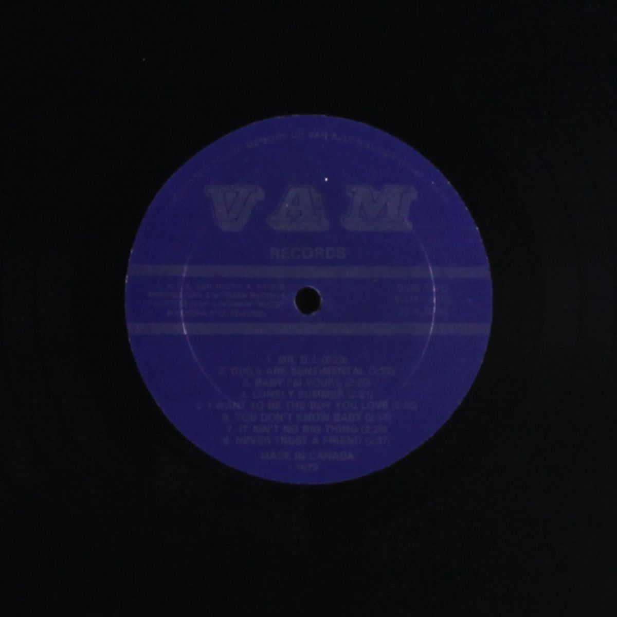 dedicated to the memory of van allen mccoy by VAN MCCOY