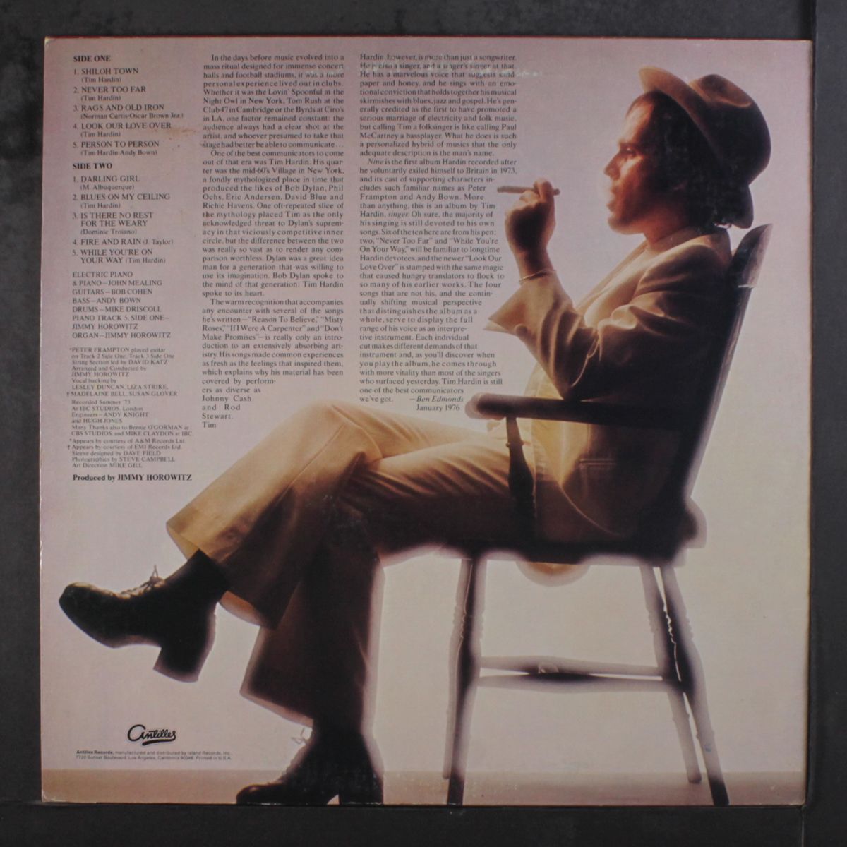 nine by TIM HARDIN