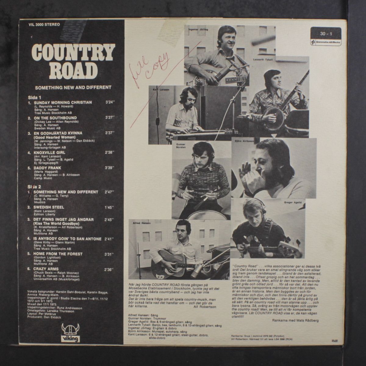 something new and different by COUNTRY ROAD