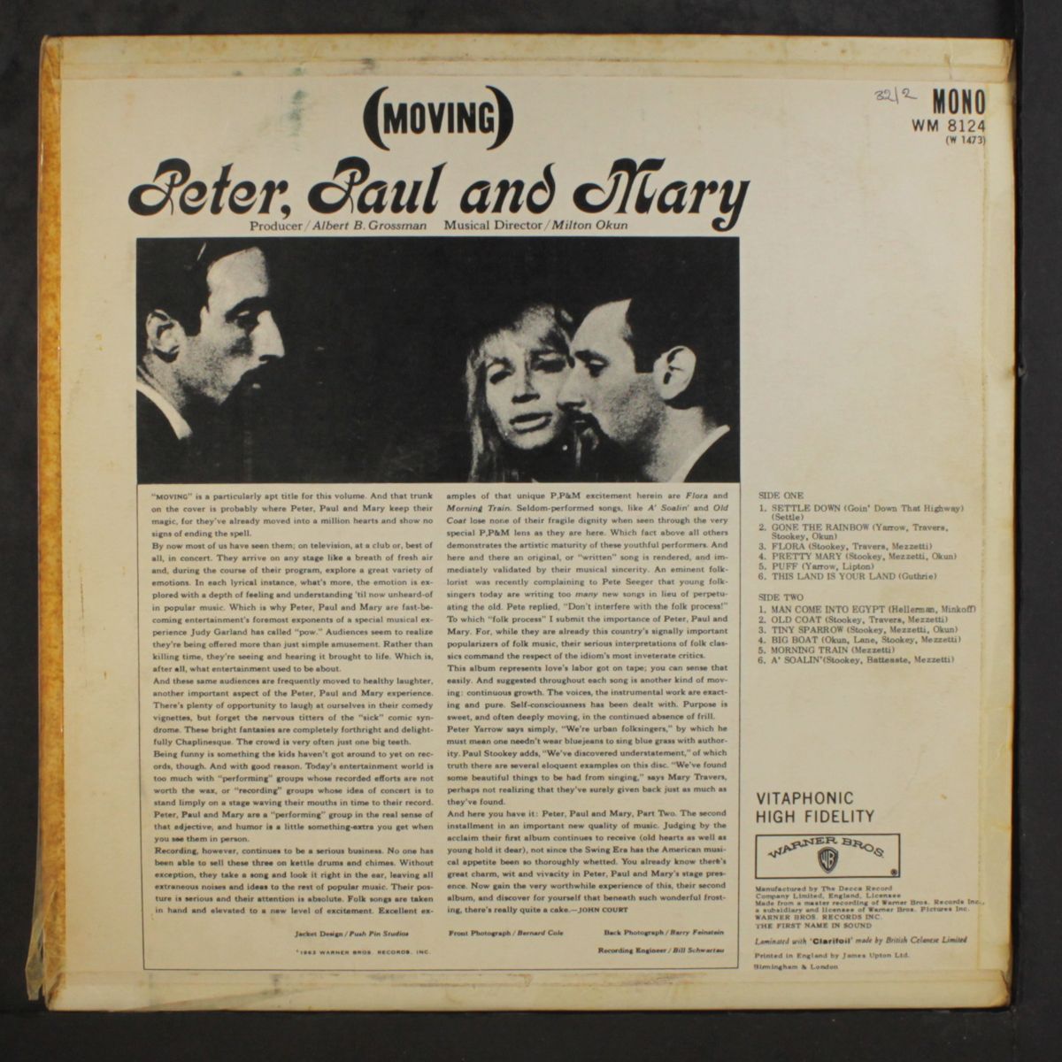 moving by PETER,PAUL & MARY