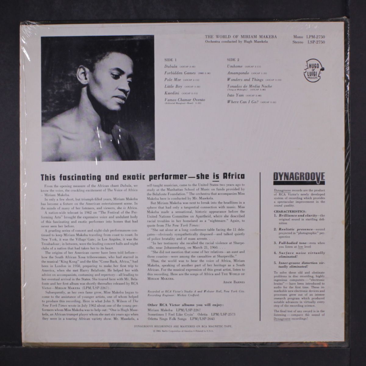 the world of by MIRIAM MAKEBA