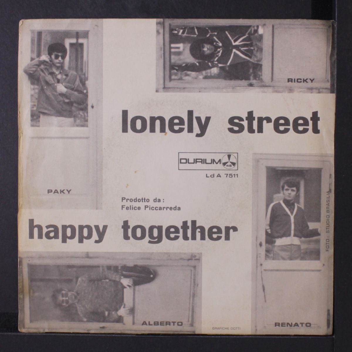 happy together / lonely street by I NUOVI ANGELI