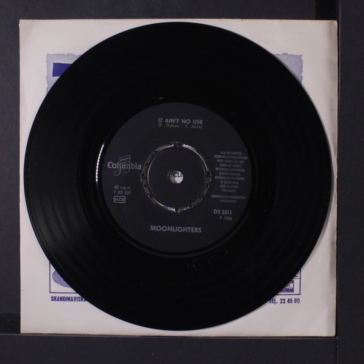 zip-a-dee-doo-dah / it ain't no use by MOONLIGHTERS