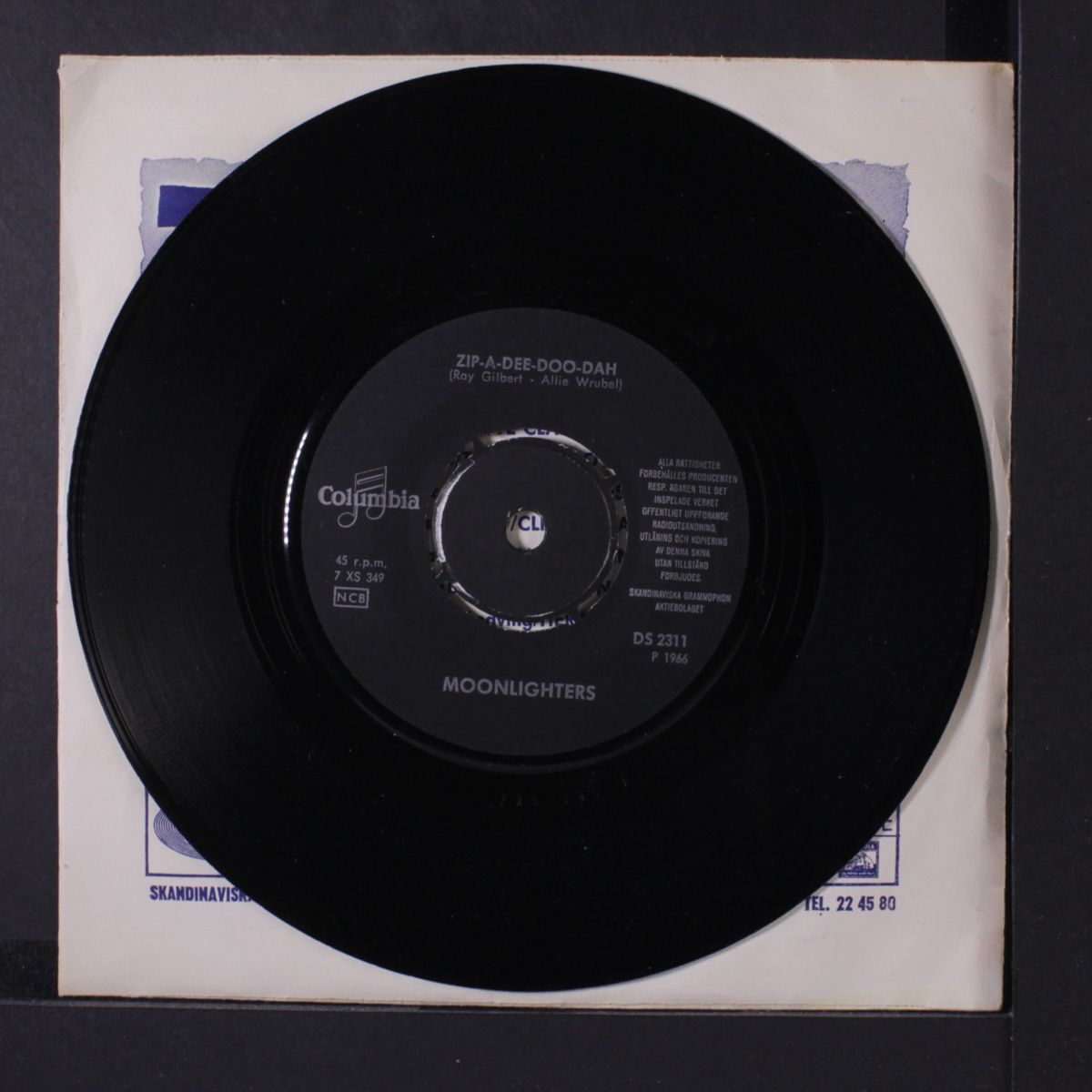 zip-a-dee-doo-dah / it ain't no use by MOONLIGHTERS
