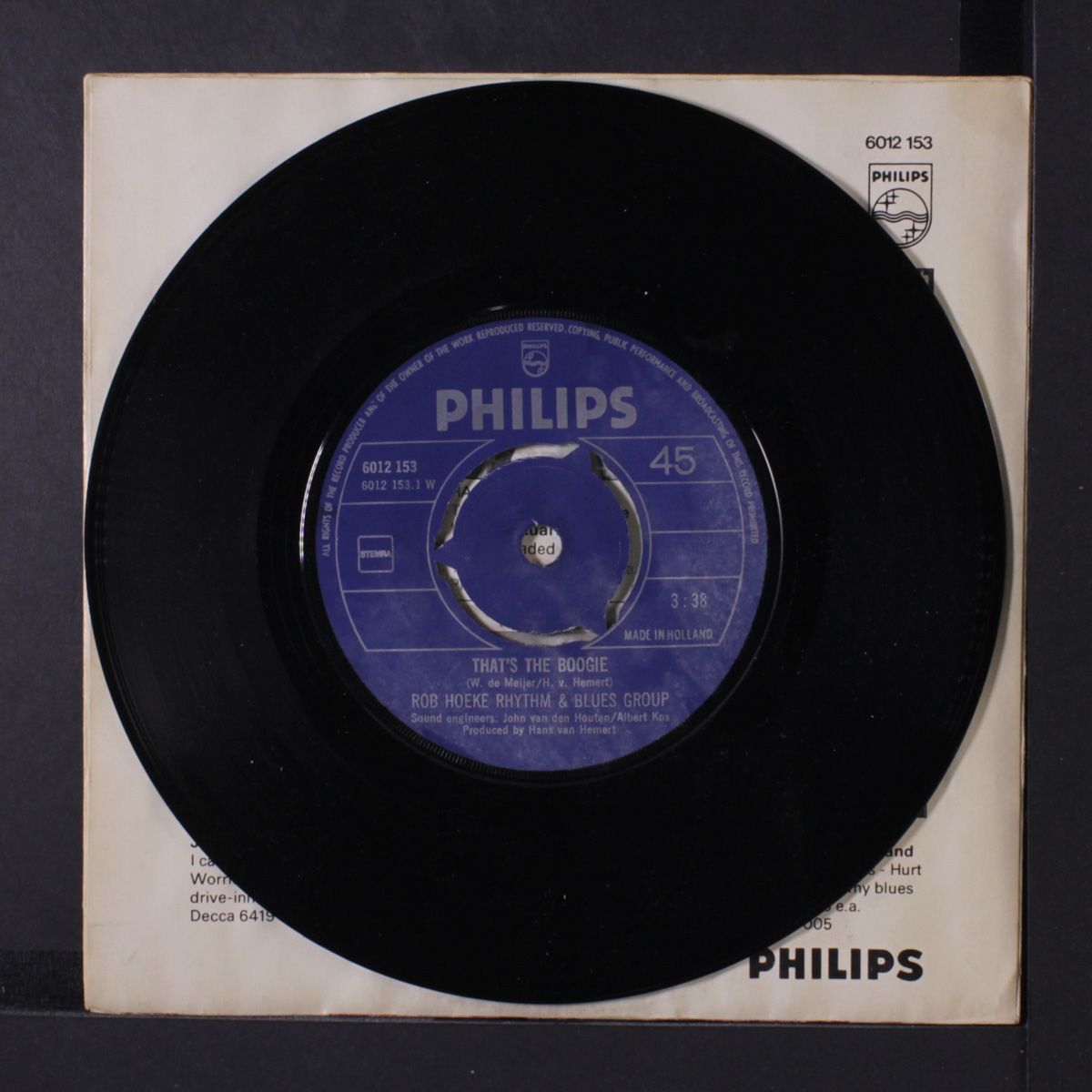 that's the boogie / i feel free by ROB HOEKE R&B GROUP