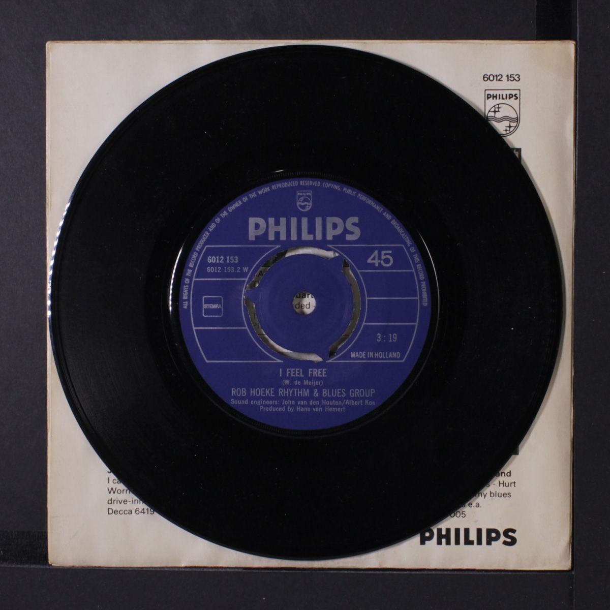 that's the boogie / i feel free by ROB HOEKE R&B GROUP