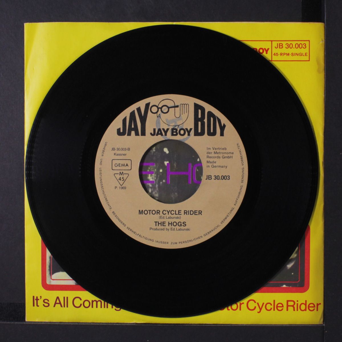 motorcycle rider / it's all coming to me now by HOGS
