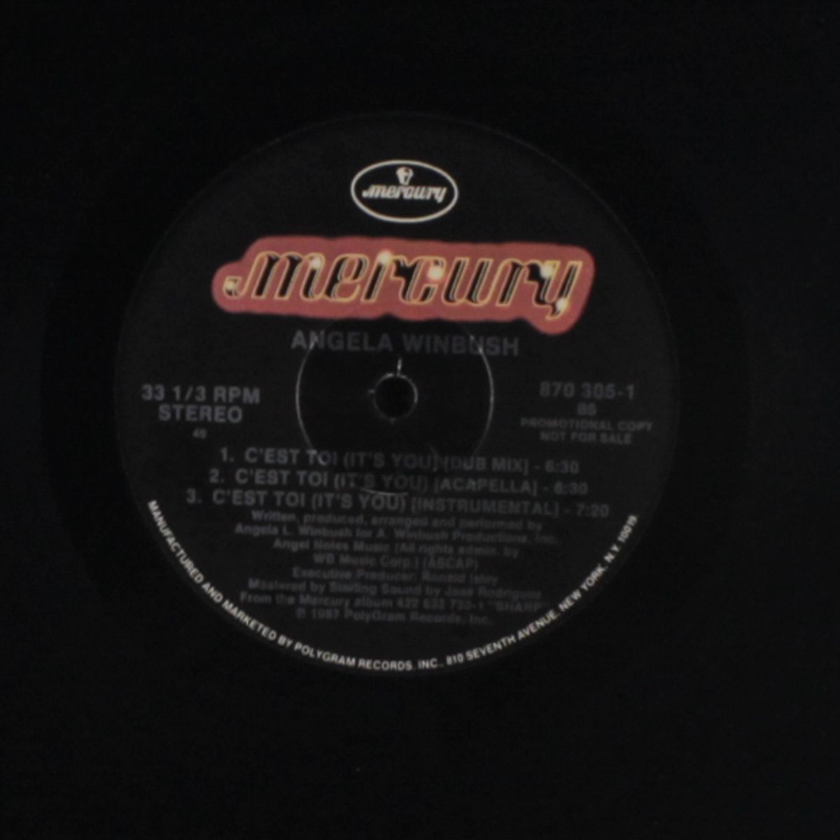 c'est toi (it's you/instro) by ANGELA WINBUSH