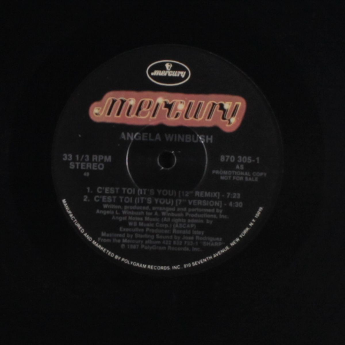 c'est toi (it's you/instro) by ANGELA WINBUSH
