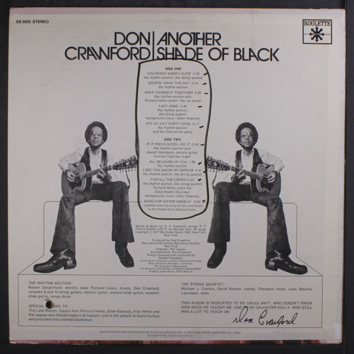 another shade of black by DON CRAWFORD