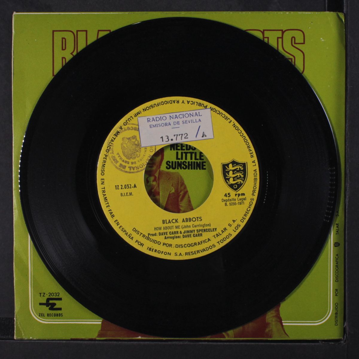 how about me / everybody needs a little sunshine by BLACK ABBOTS