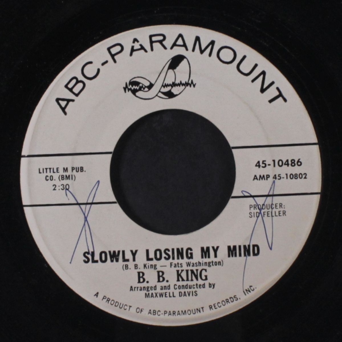 slowly losing my mind / how do i love you by B.B. KING