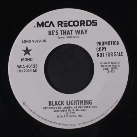 BLACK LIGHTNING