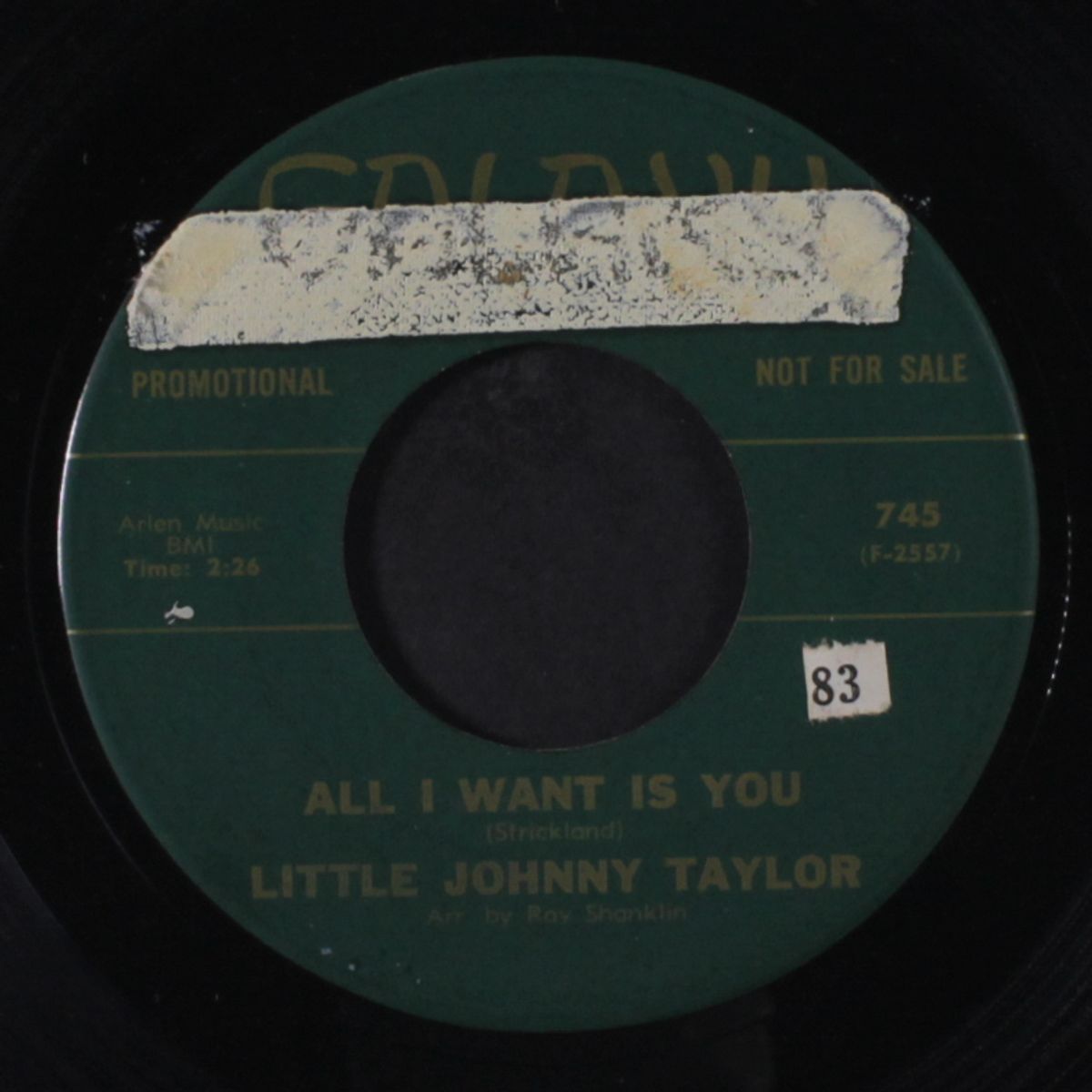 all i want is you / my love is real by LITTLE JOHNNY TAYLOR