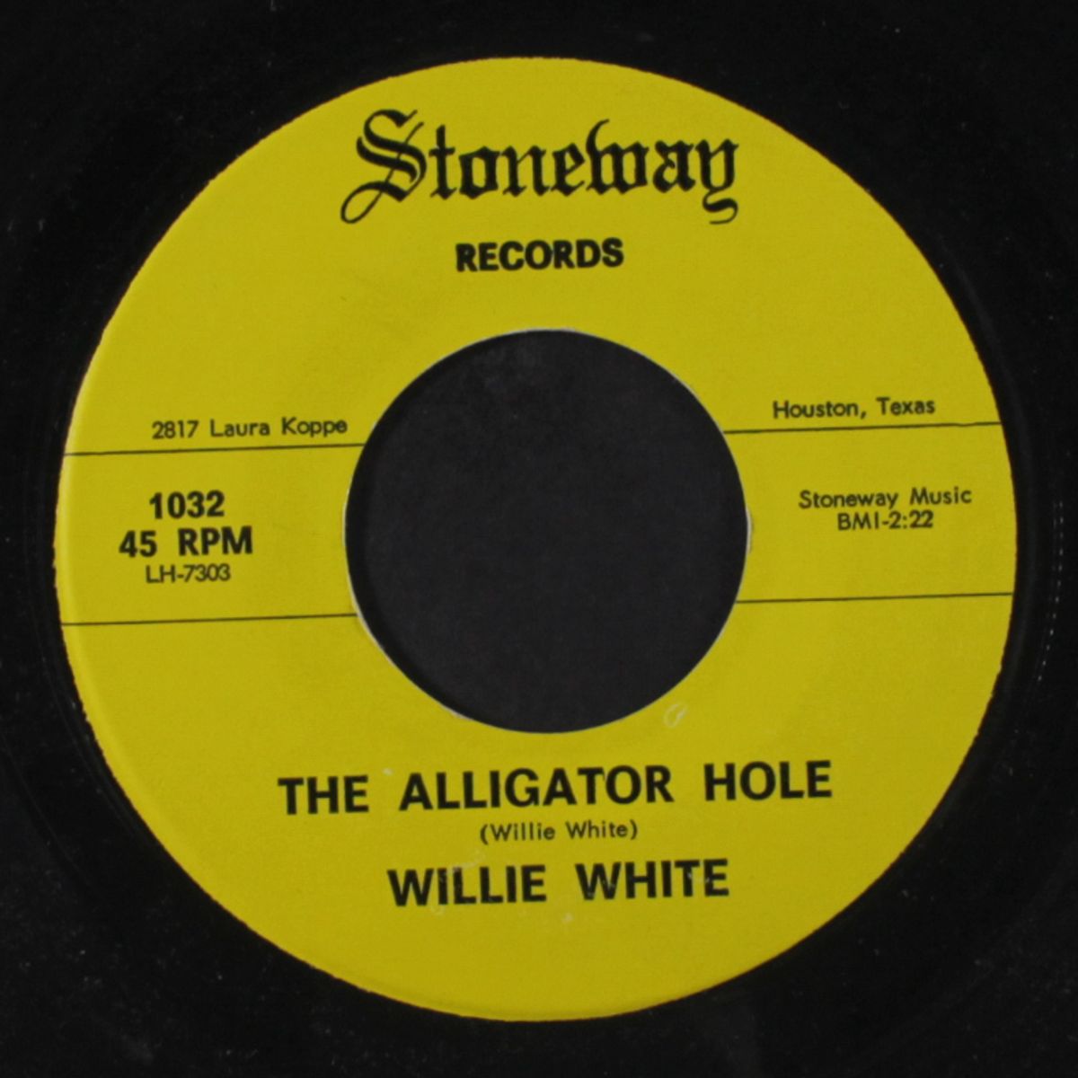 cajun waltz / the alligator hole by WILLIE WHITE
