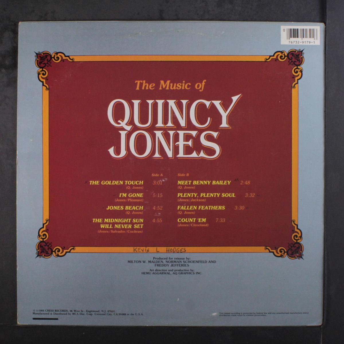 music of by QUINCY JONES