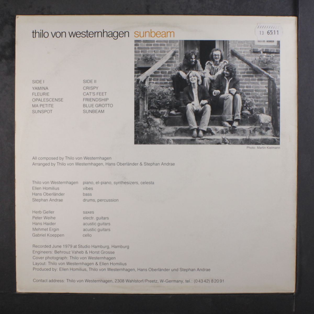 sunbeam by THILO VON WESTERNHAGEN