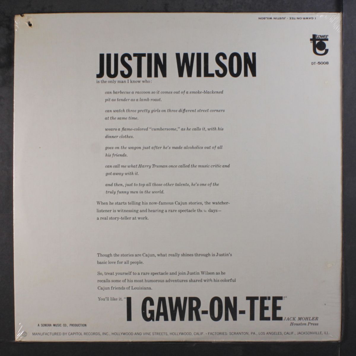 i gawr-on-tee by JUSTIN WILSON