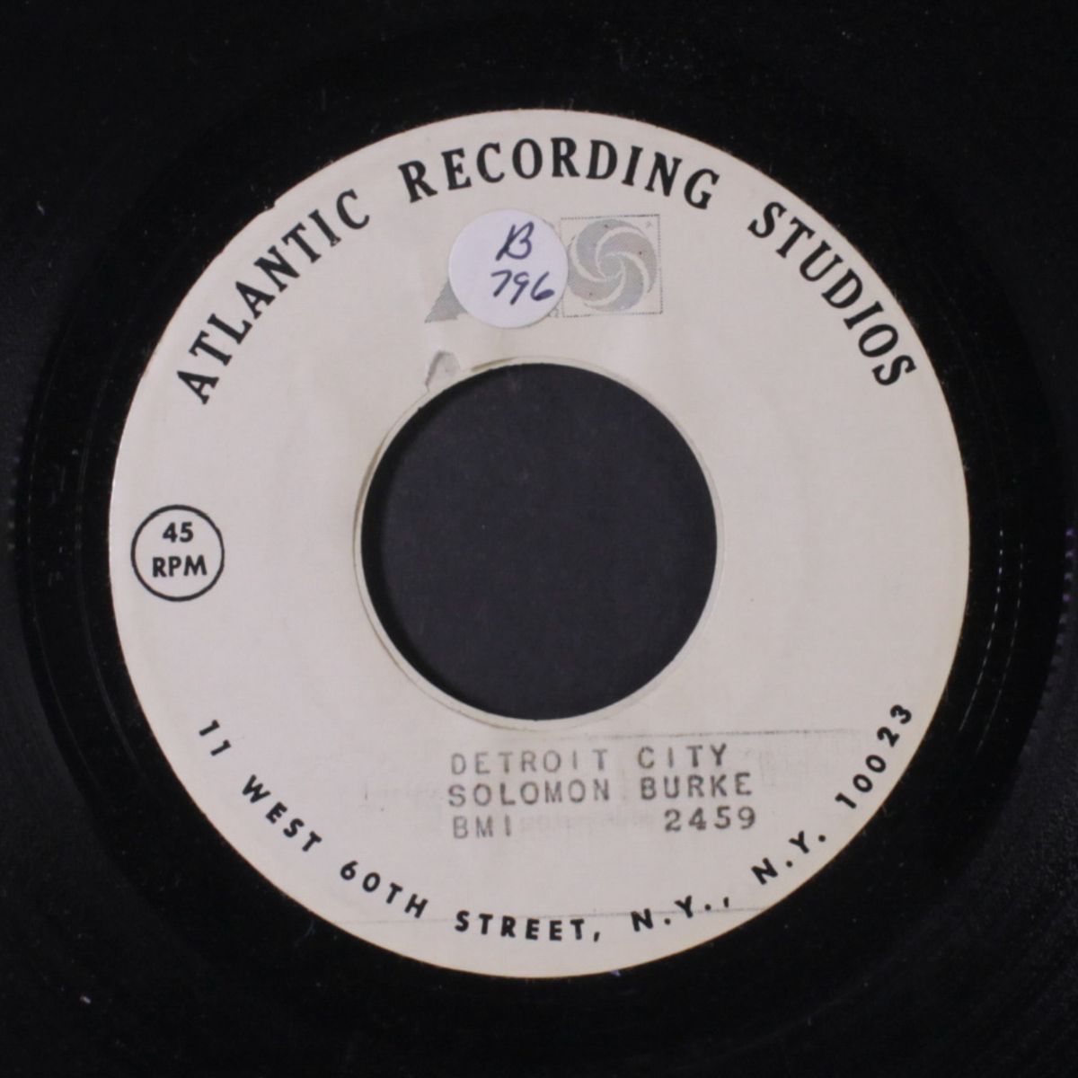detroit city / it's been a change by SOLOMON BURKE