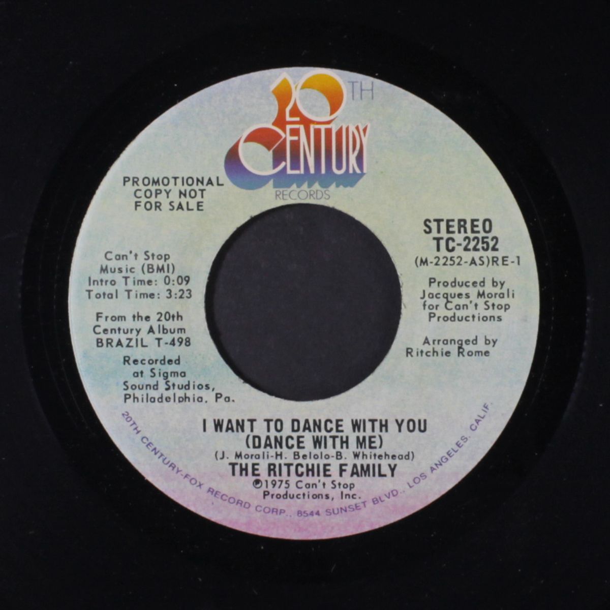 i want to dance with you / mono by RITCHIE FAMILY