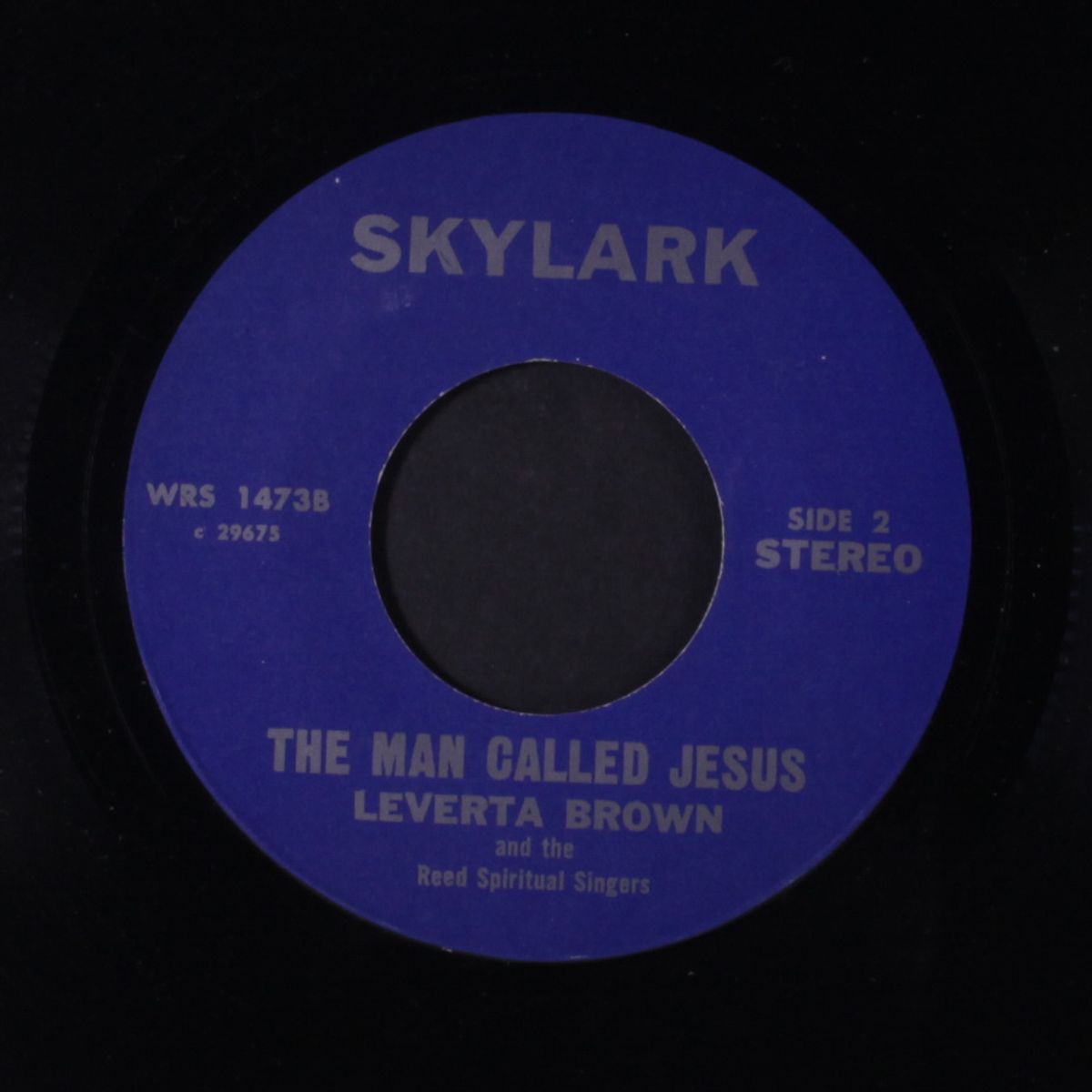 the man called jesus / i shall not be moved by LEVERTA BROWN