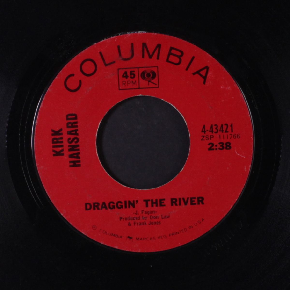 draggin' the river / make this night last forever by KIRK HANSARD