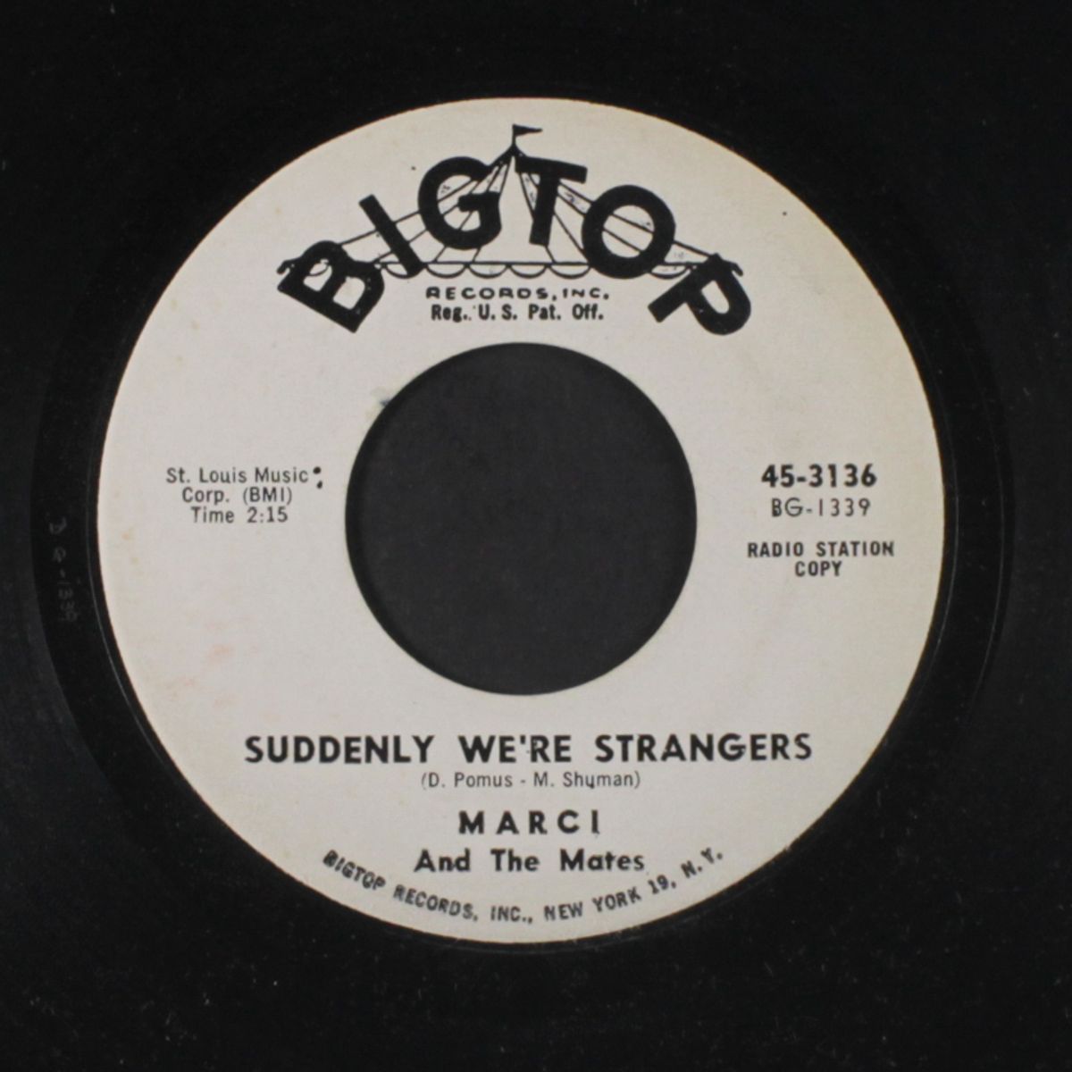 suddenly we're strangers / oops there goes another tear by MARCI & MATES