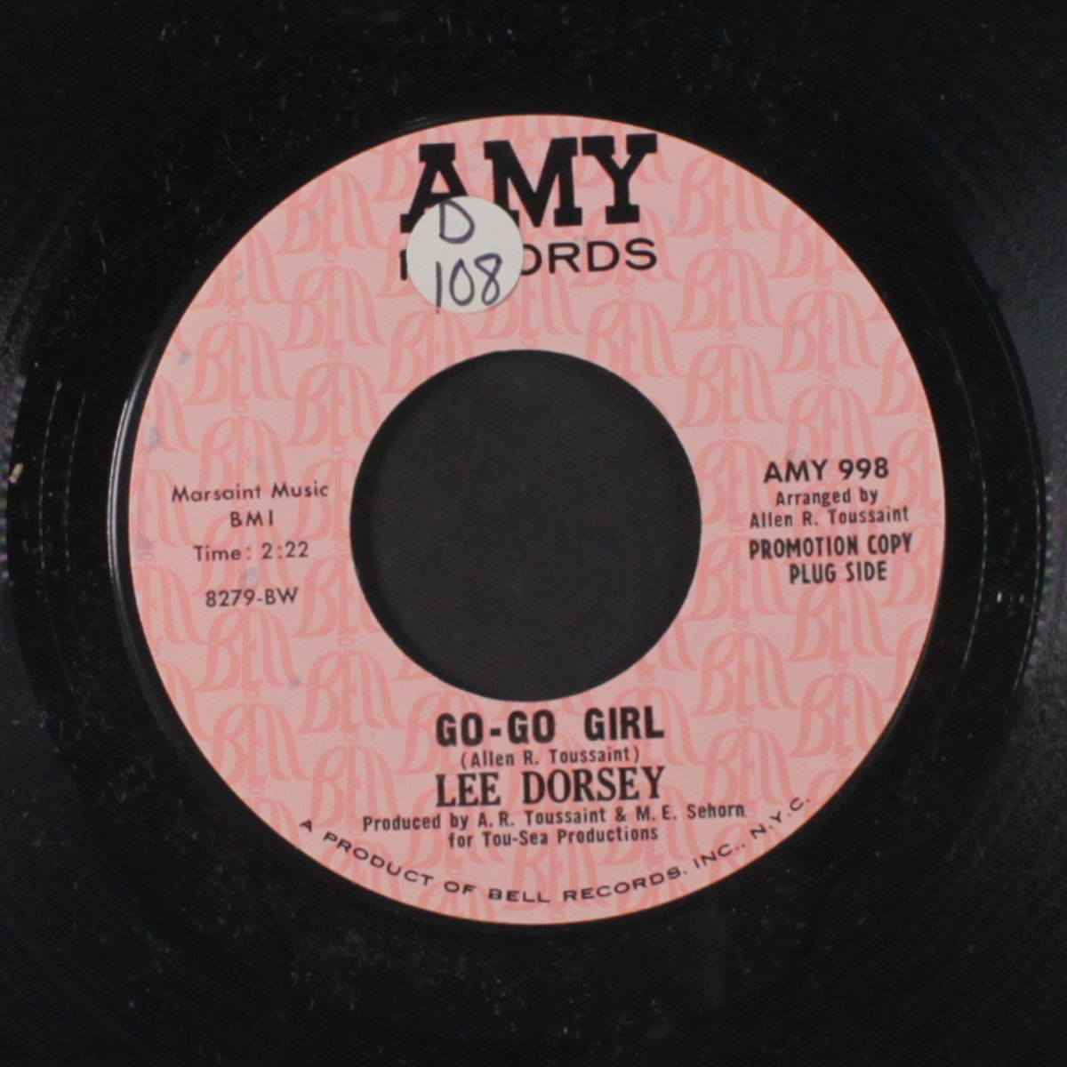 go-go girl / i can hear you callin' by LEE DORSEY