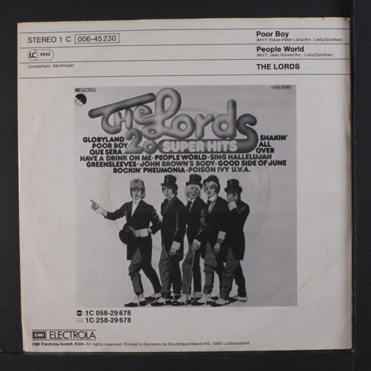 poor boy / people world by LORDS