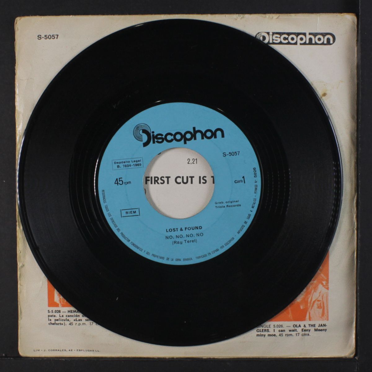 no, no, no, no / the first cut is the deepest by LOST & FOUND