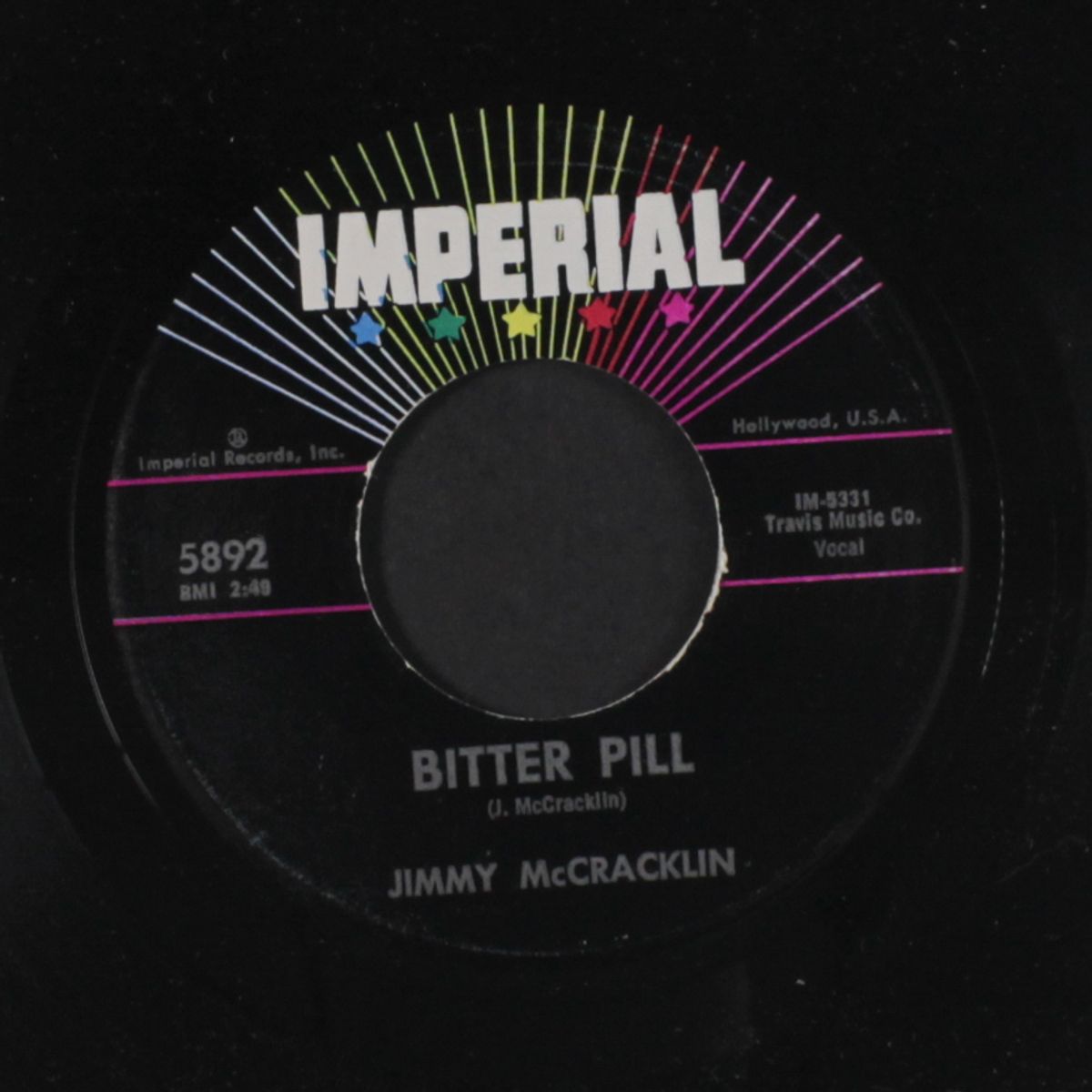 bitter pill / head over flip by JIMMY MCCRACKLIN
