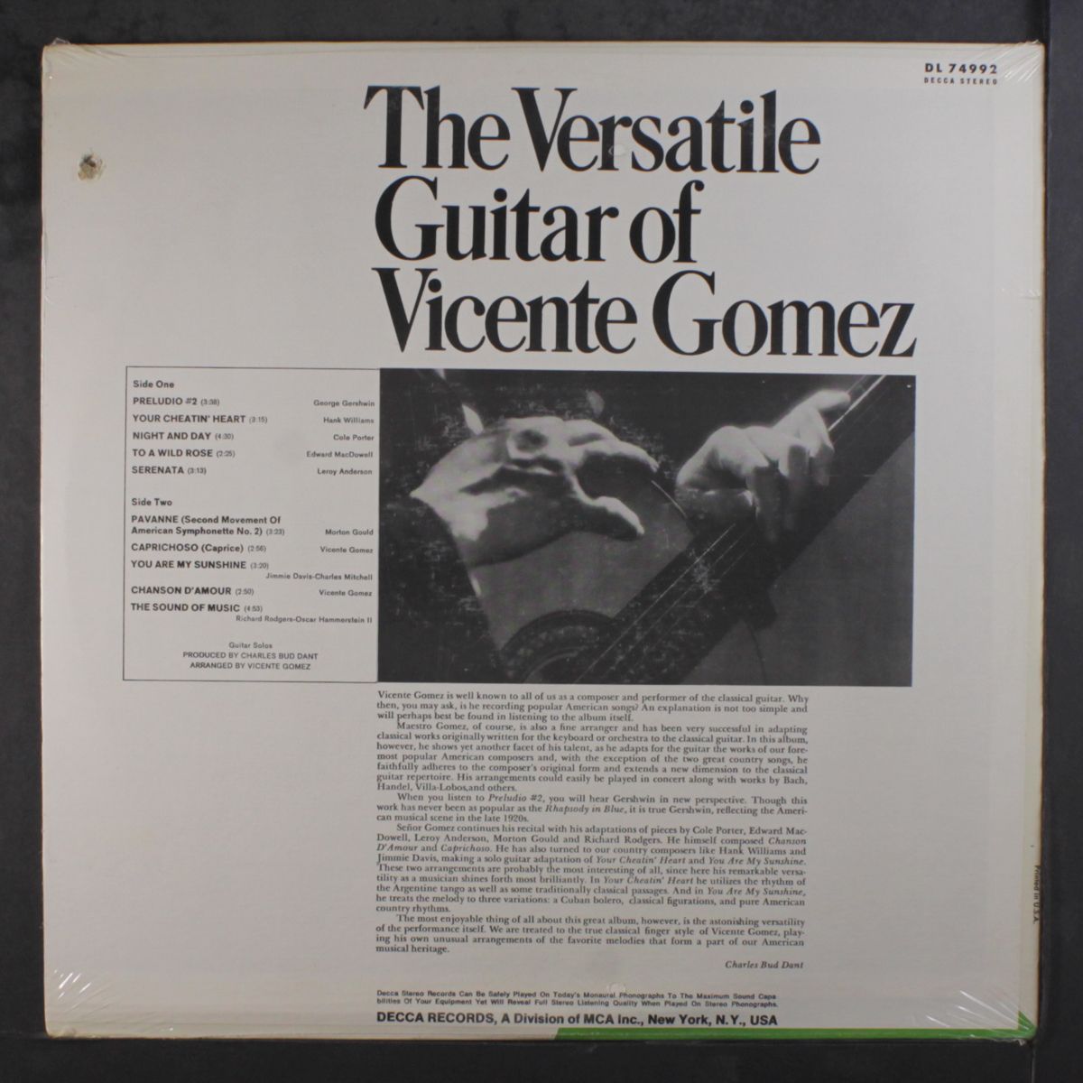 versatile guitar of by VICENTE GOMEZ