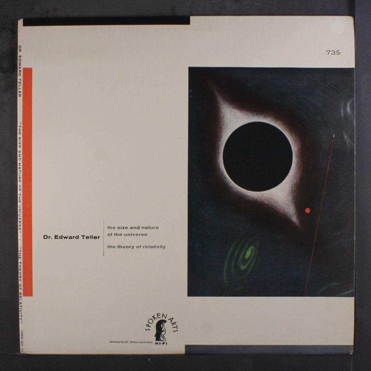 the size and nature of the universe by DR. EDWARD TELLER