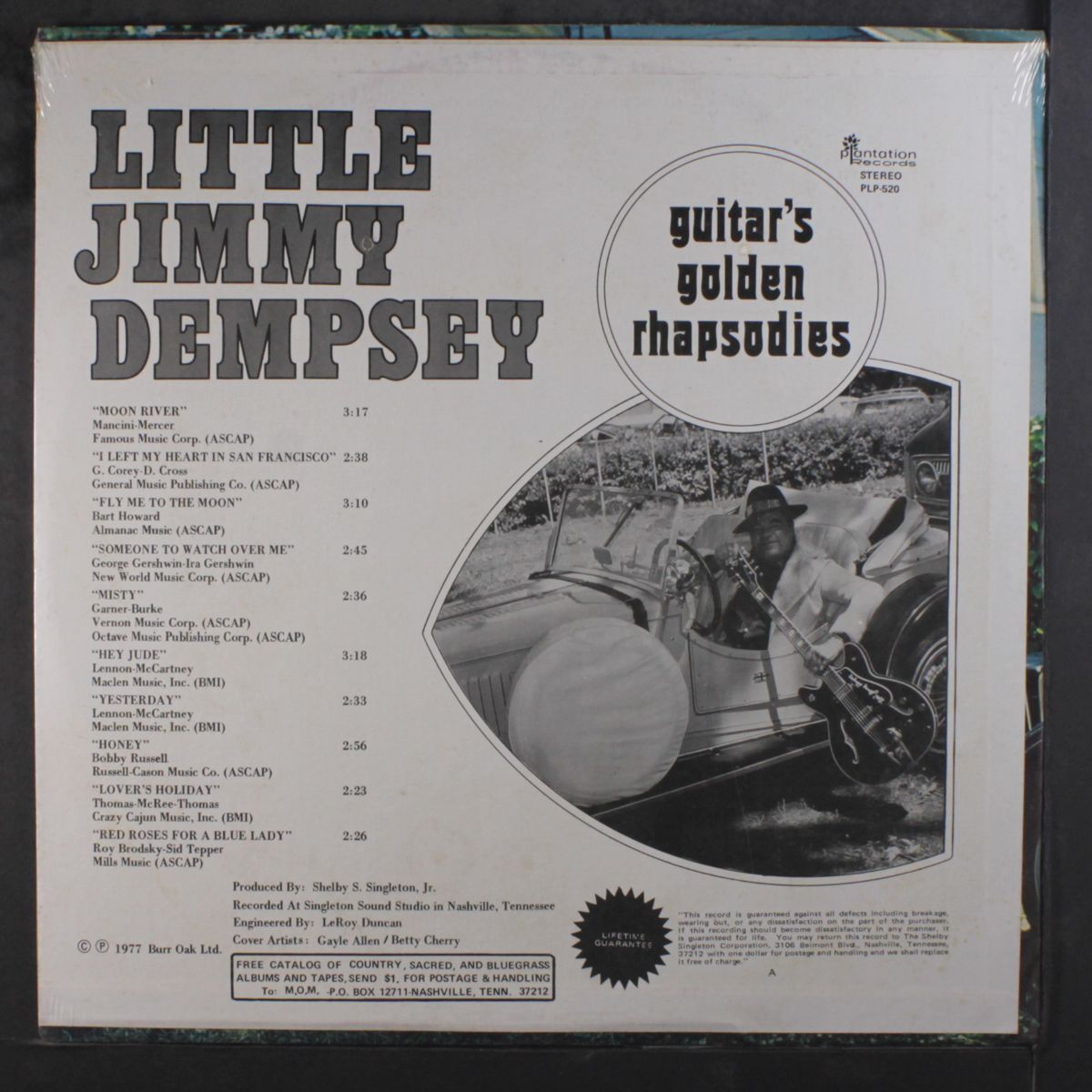 guitar's golden rhapsodies by LITTLE JIMMY DEMPSEY