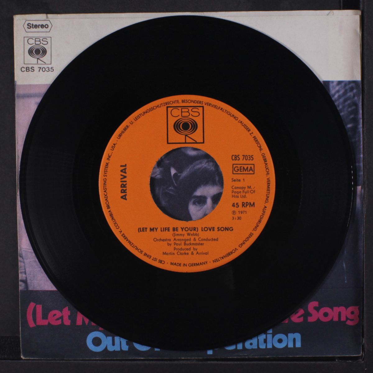 out of desperation / love song by ARRIVAL