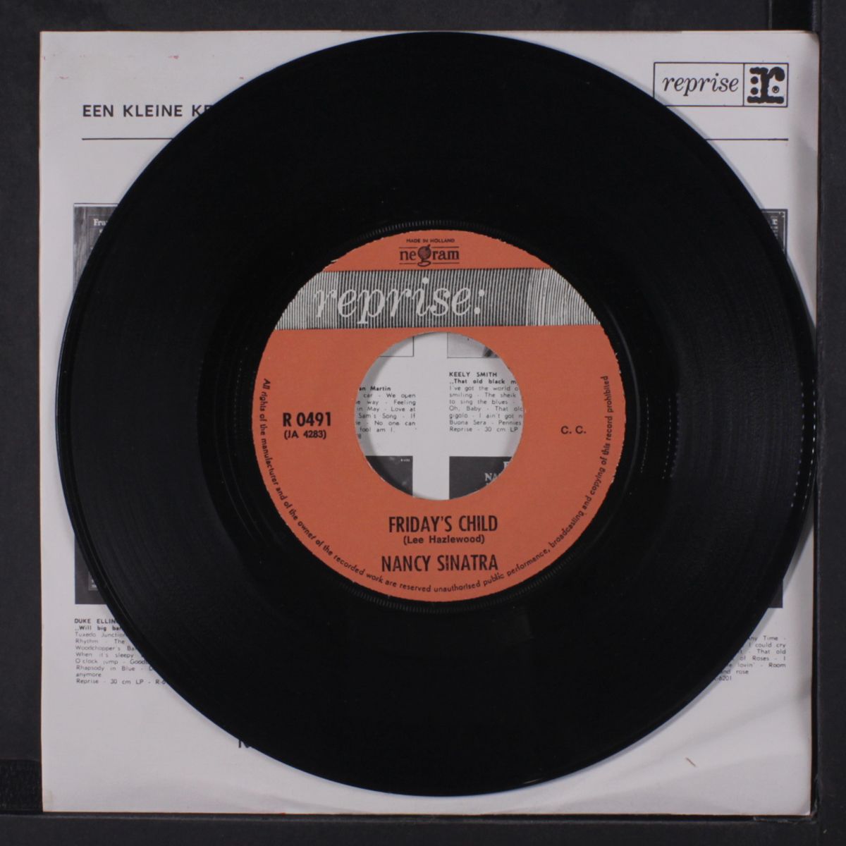 friday's child / hutchinson jail by NANCY SINATRA