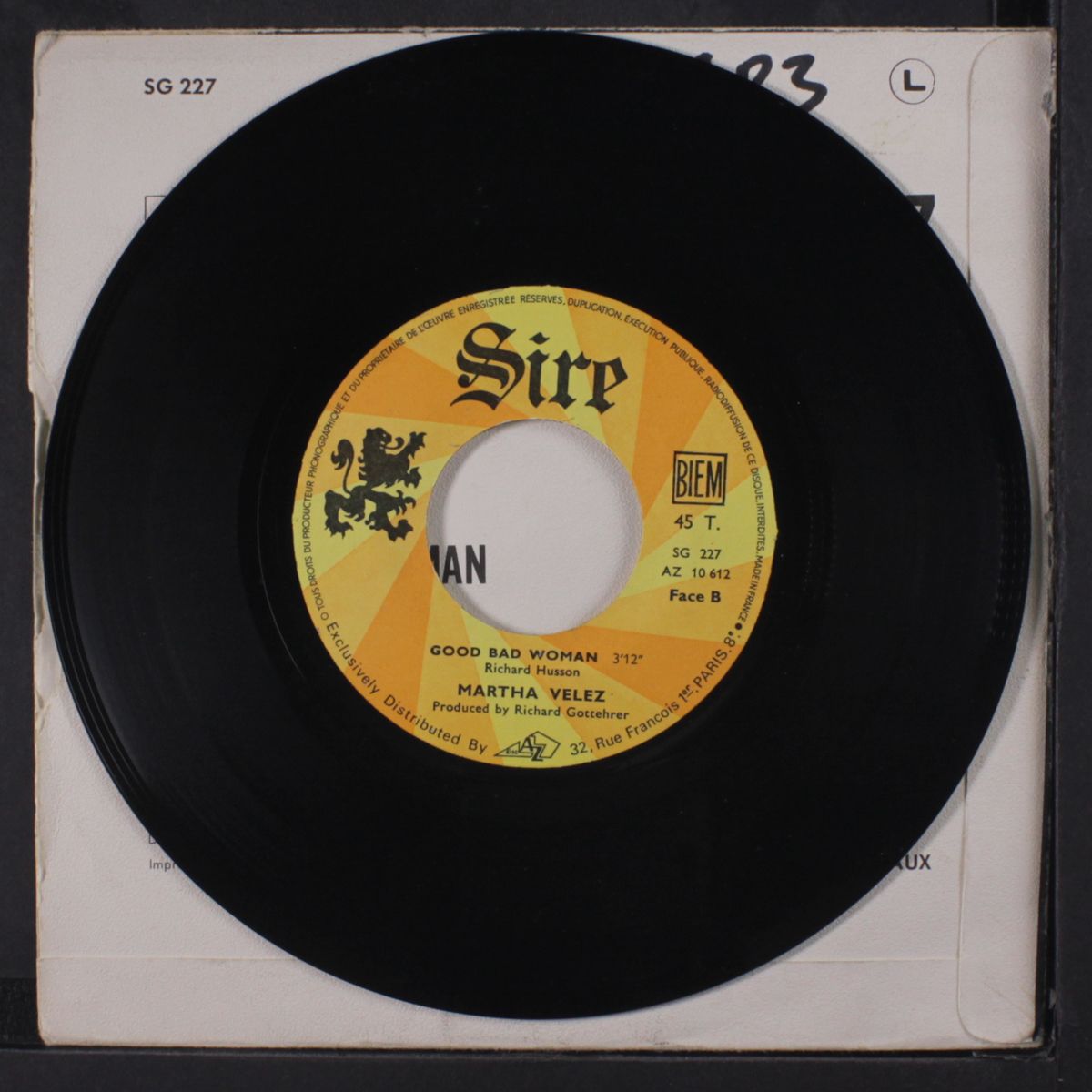 for loving you / good bad woman by MARTHA VELEZ