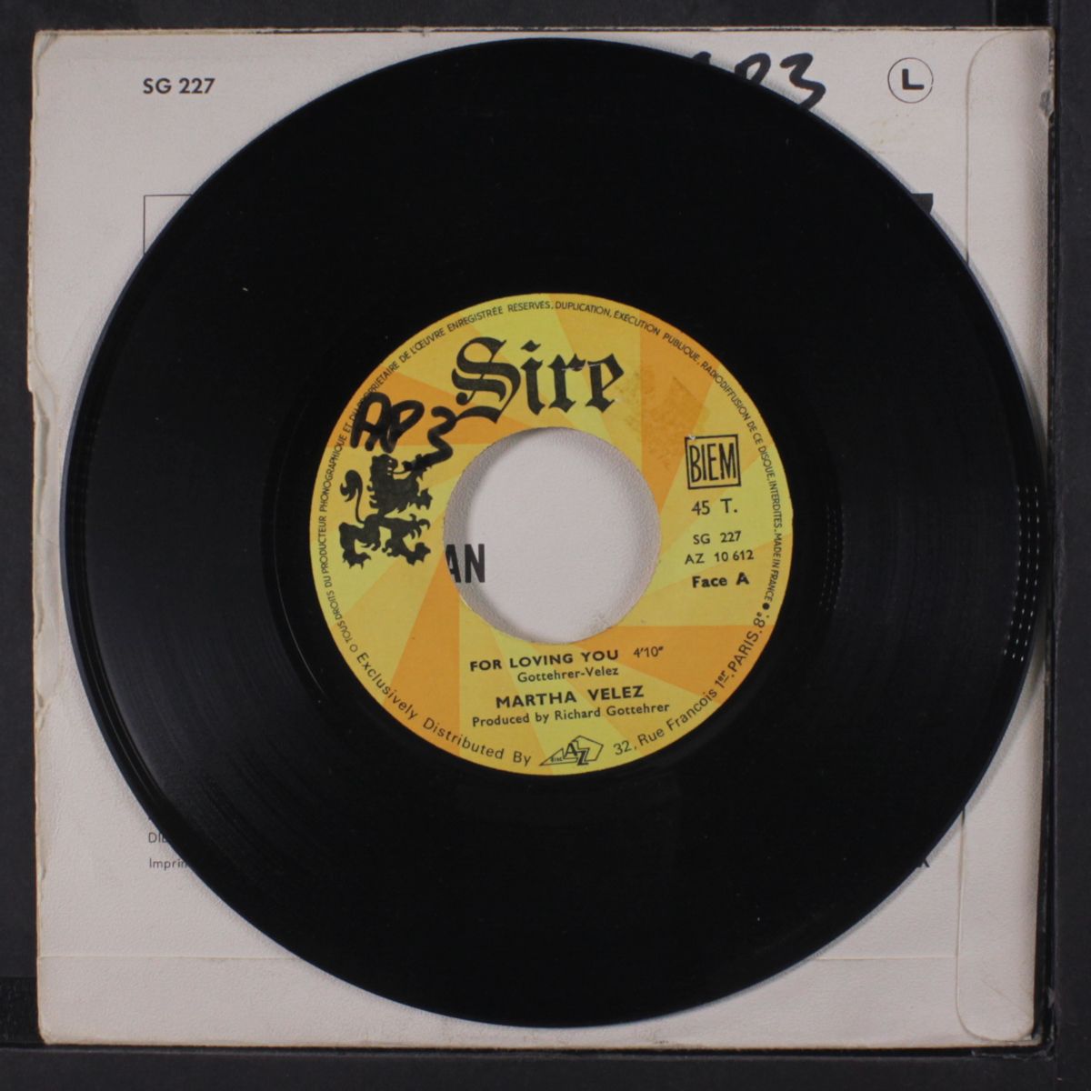 for loving you / good bad woman by MARTHA VELEZ