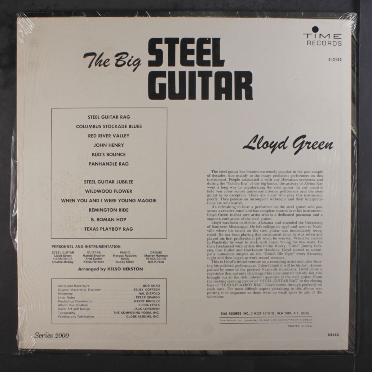 the big steel guitar by LLOYD GREEN