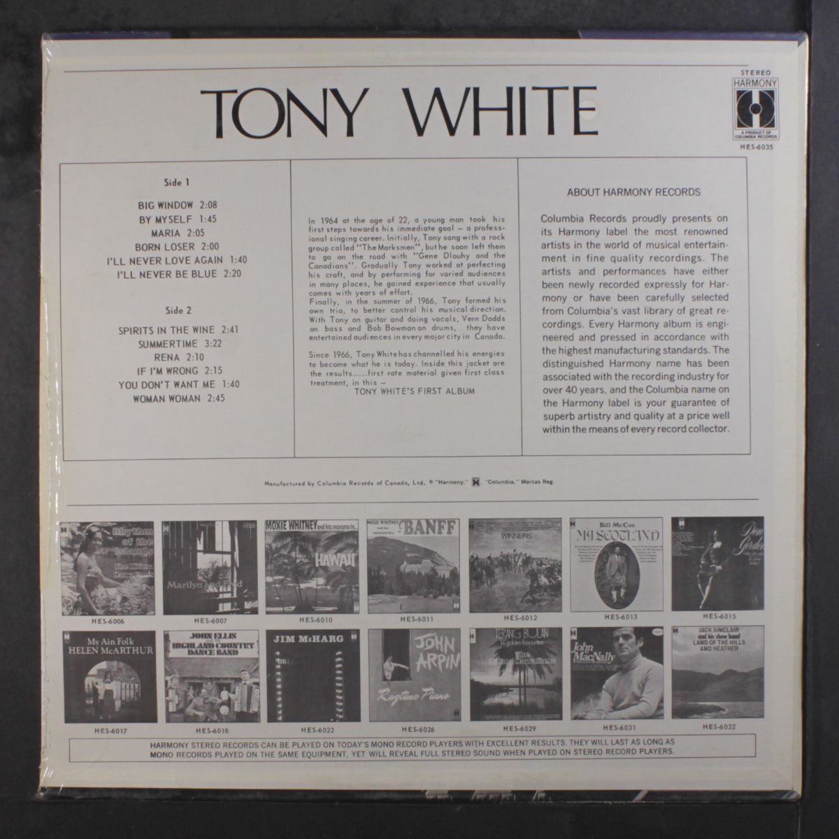 tony white by TONY WHITE