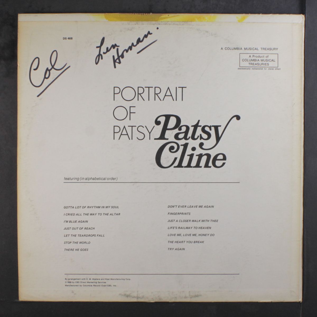 portrait of by PATSY CLINE