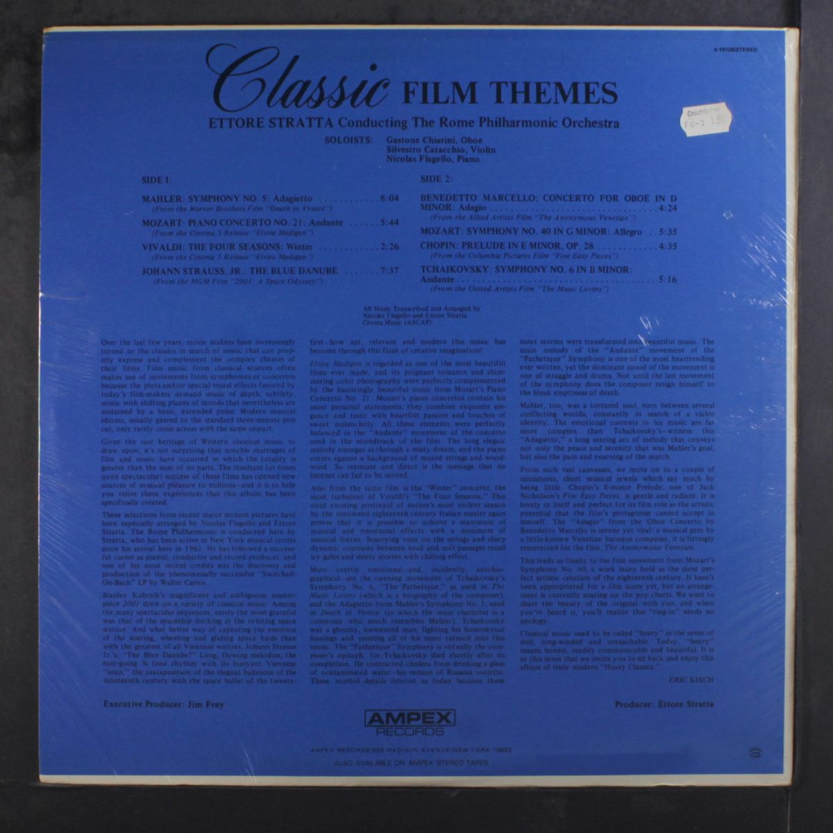 classic film themes by ETTORE STRATTA