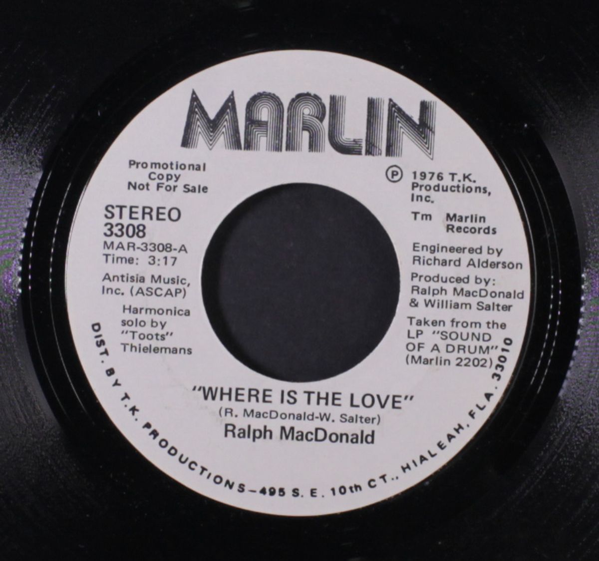 where is the love by RALPH MACDONALD