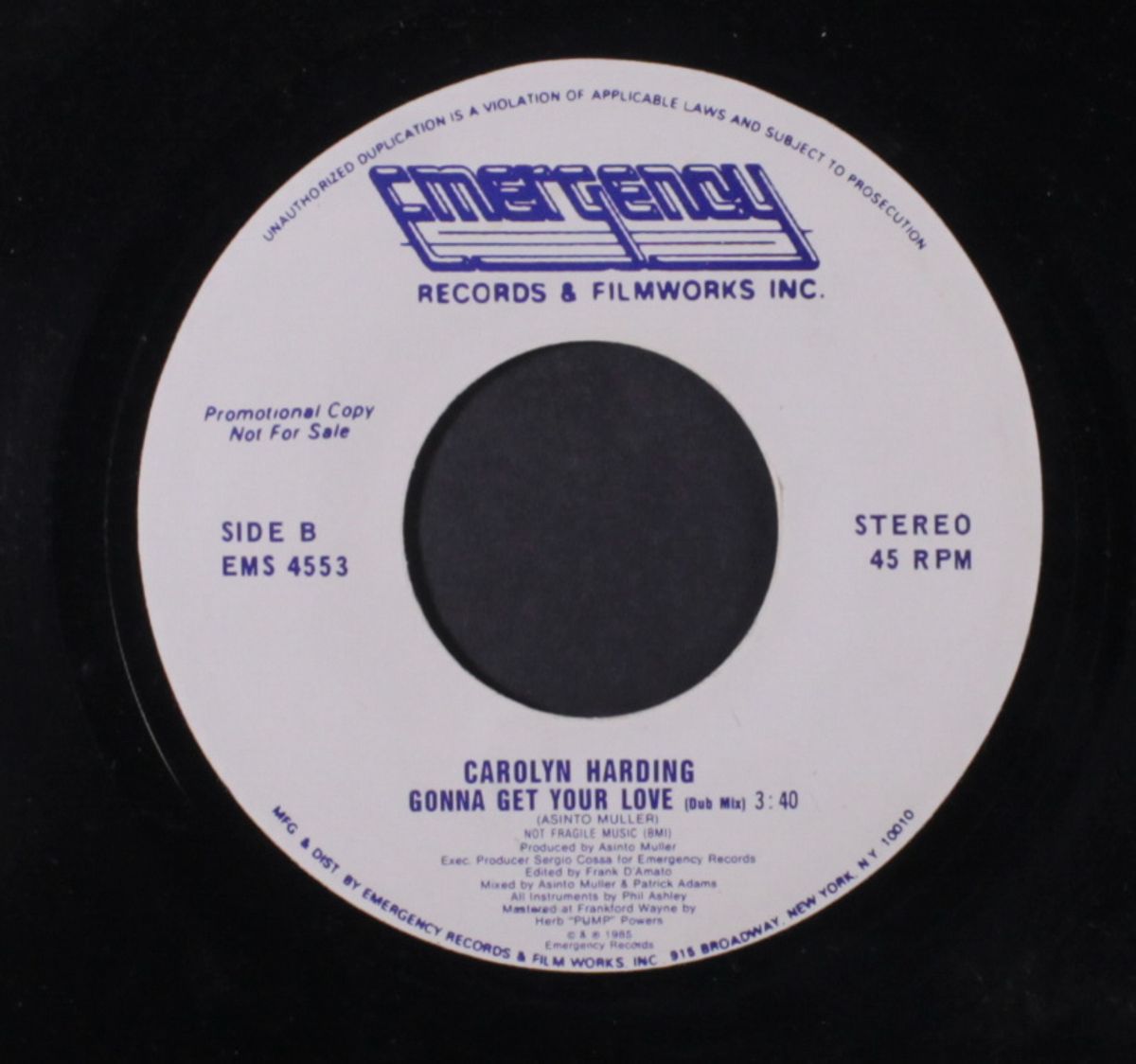 gonna get your love / same by CAROLYN HARDING
