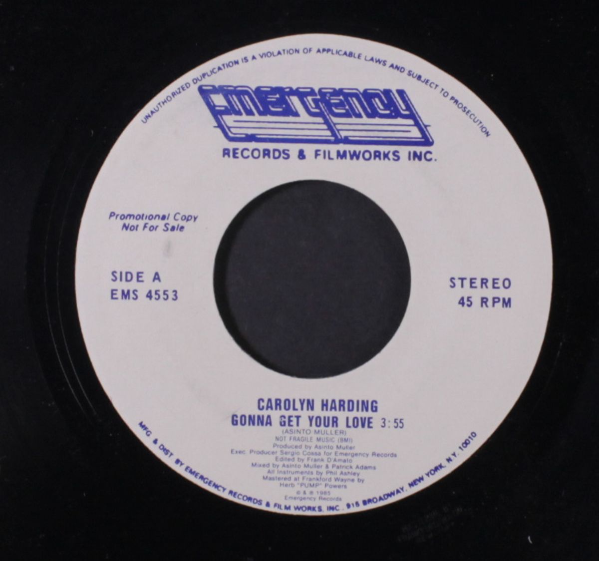 gonna get your love / same by CAROLYN HARDING